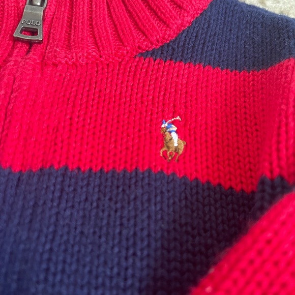 POLO RALPH LAUREN ZIPPED SHIRT/SWEATER - Picture 3 of 3